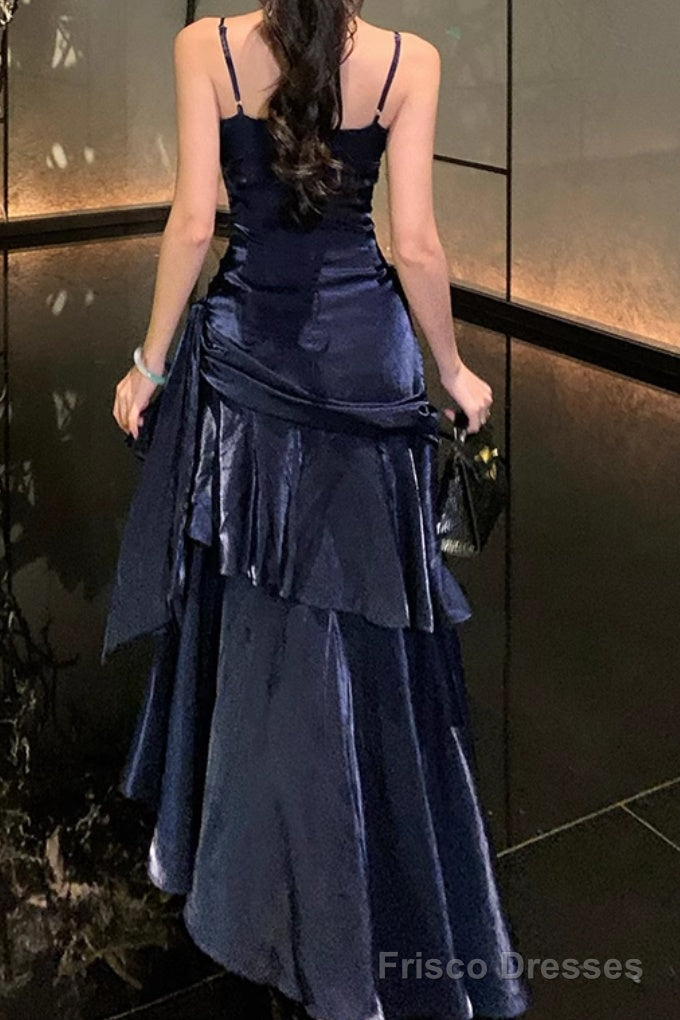 Isabelle Satin A-Line Formal Dress