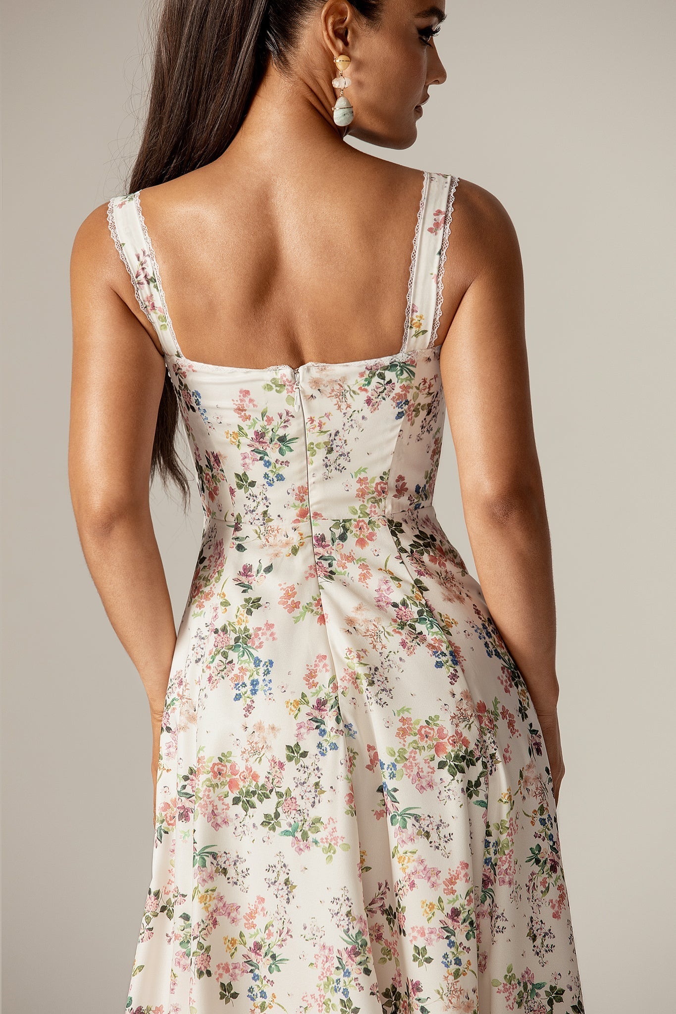 Kisha Floral Midi Dress
