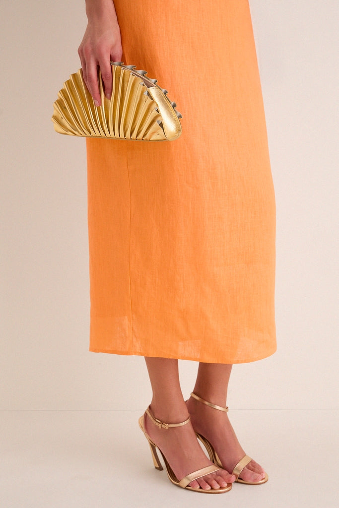 Clementine Linen Maxi Dress
