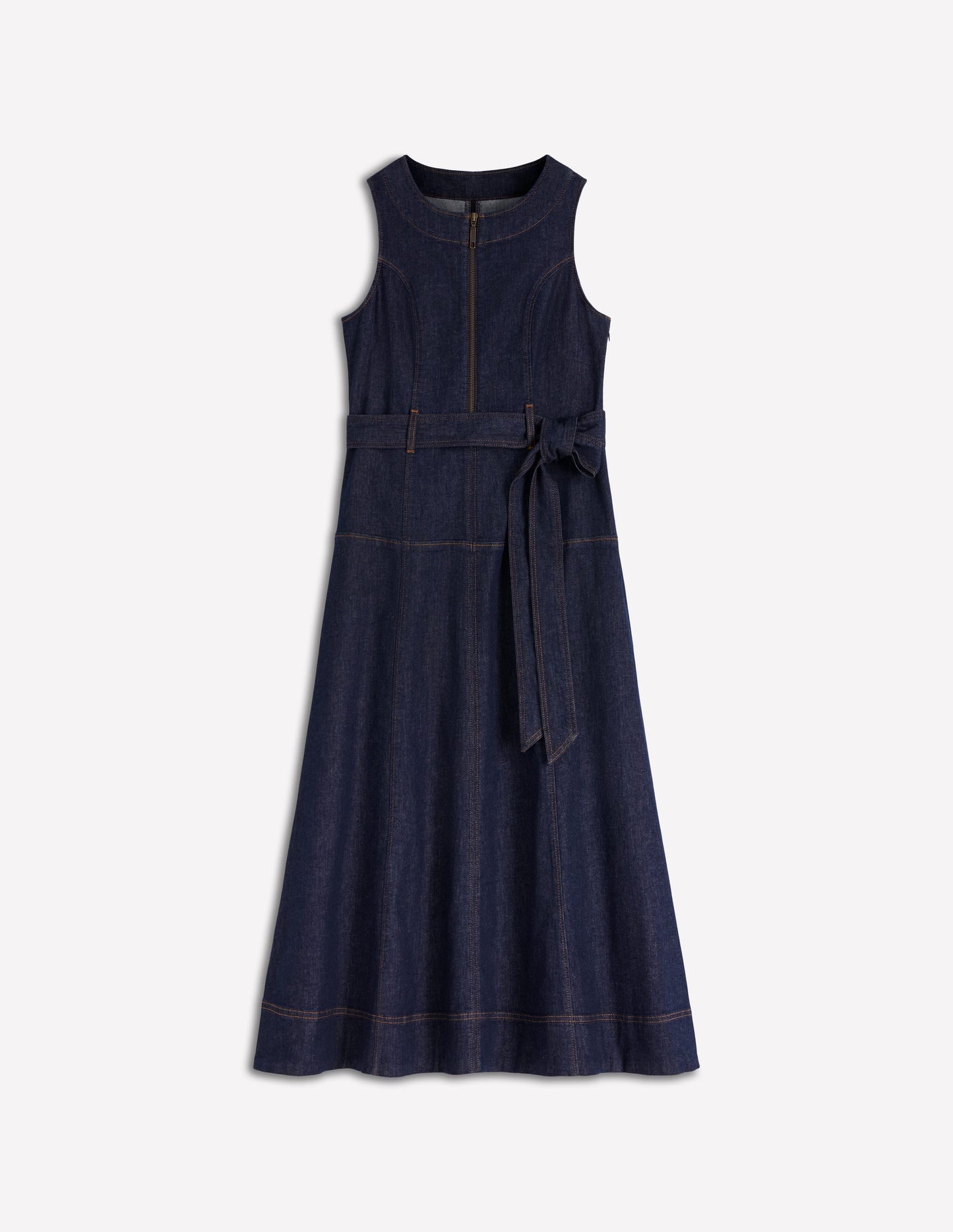 Margot Denim Zip Dress