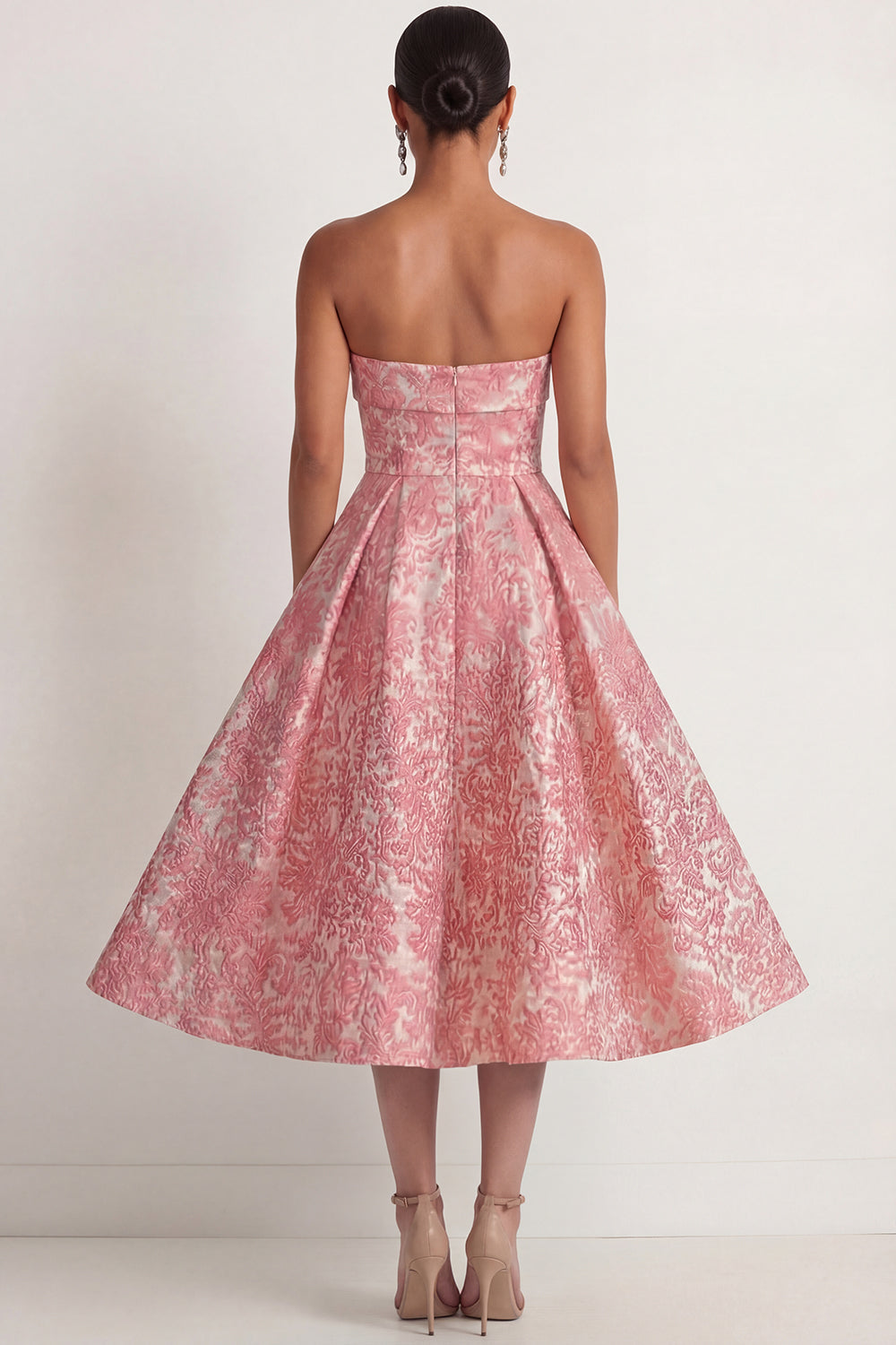 Isabelle Jacquard Floral Ball Gown