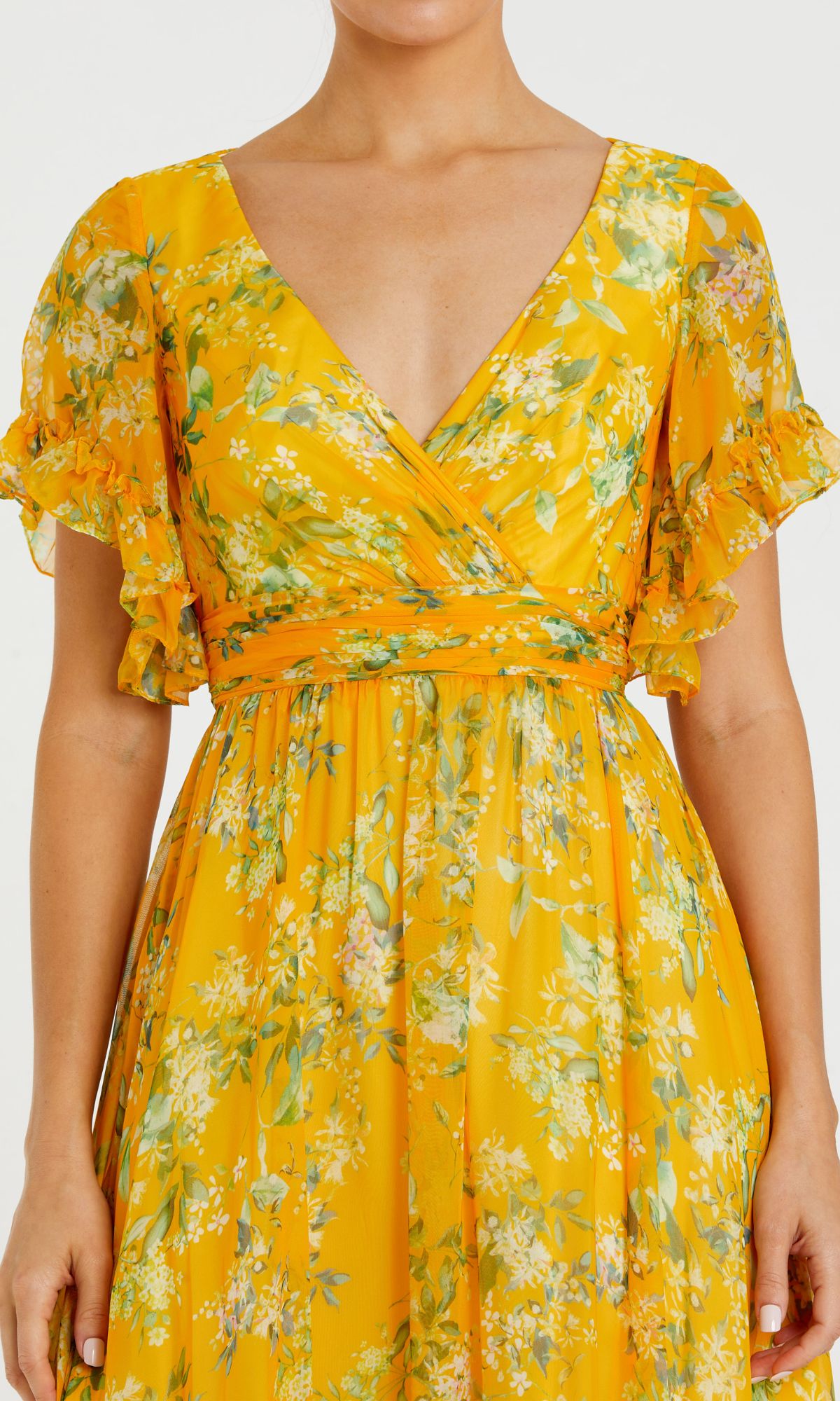 Celestine Floral Formal Gown