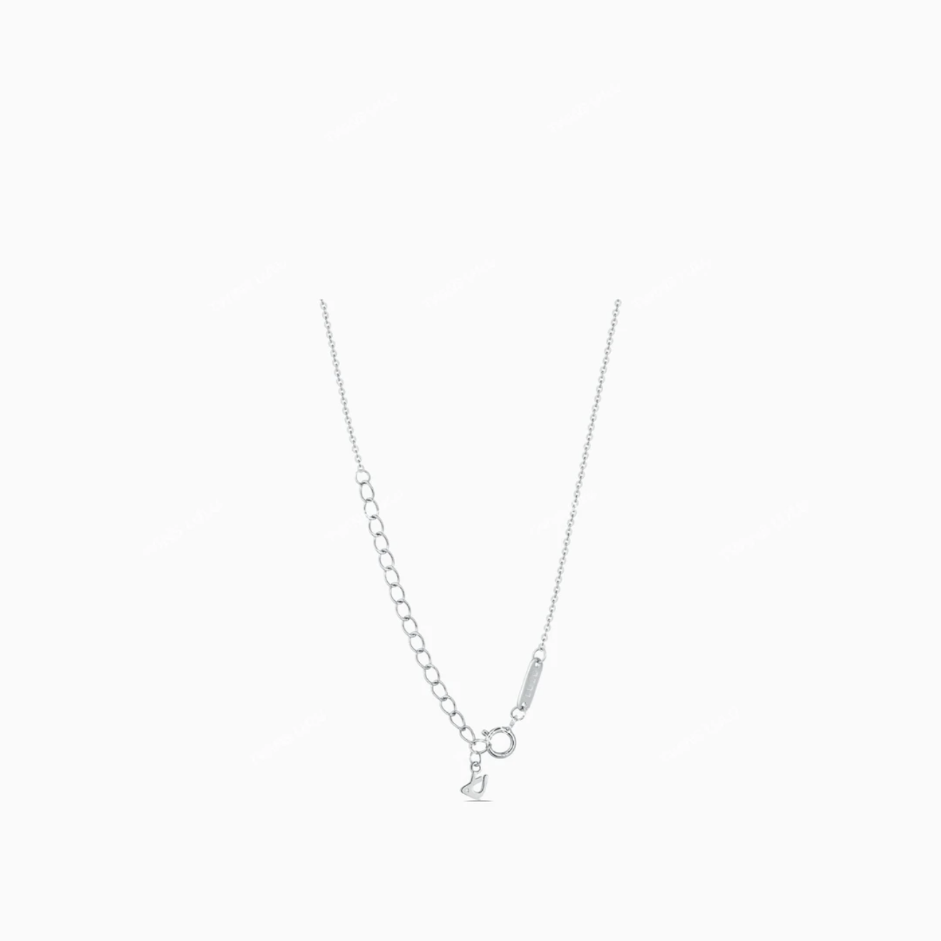 Ruby heart necklace