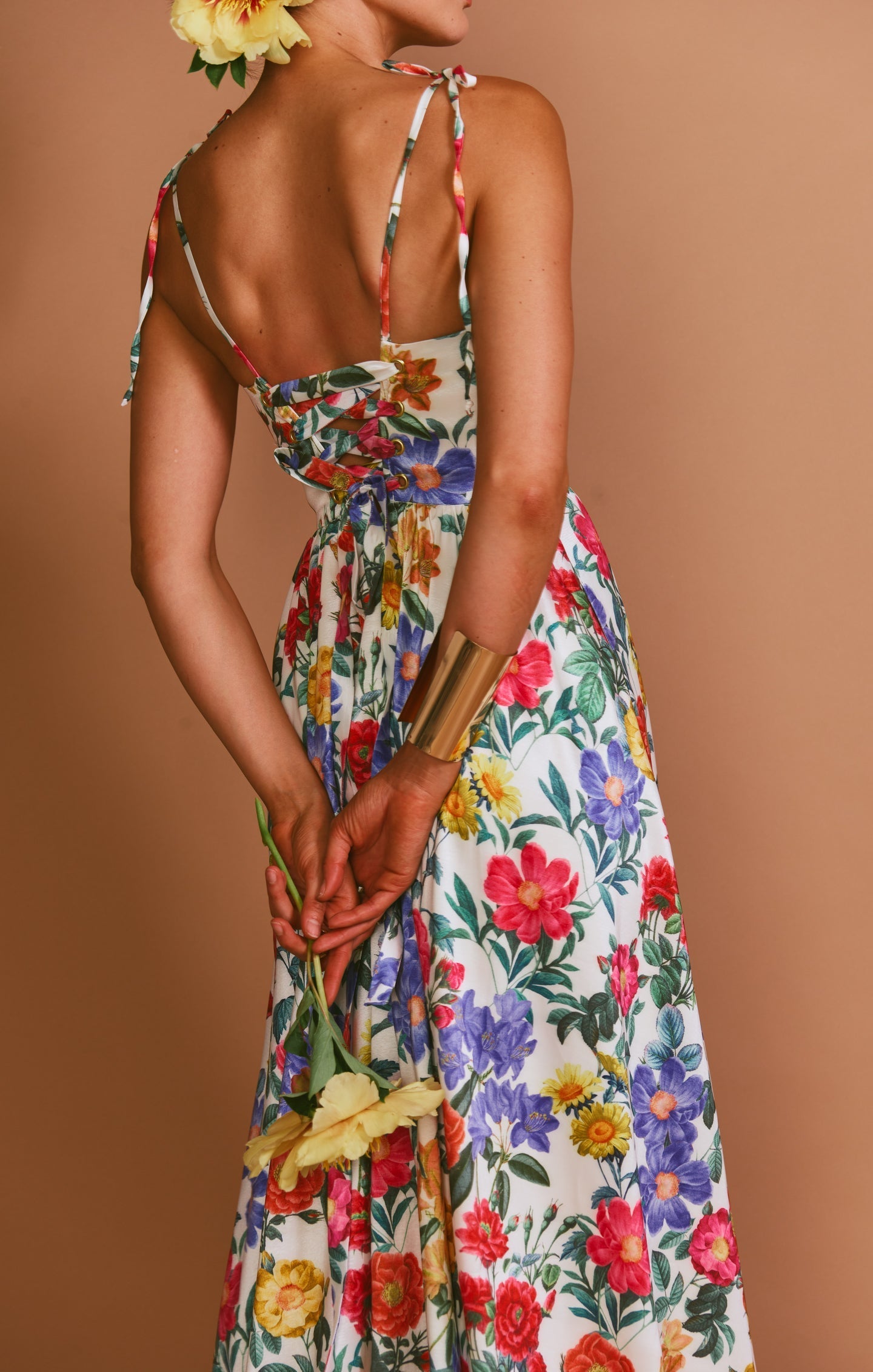 Juliet Taffeta Maxi Dress