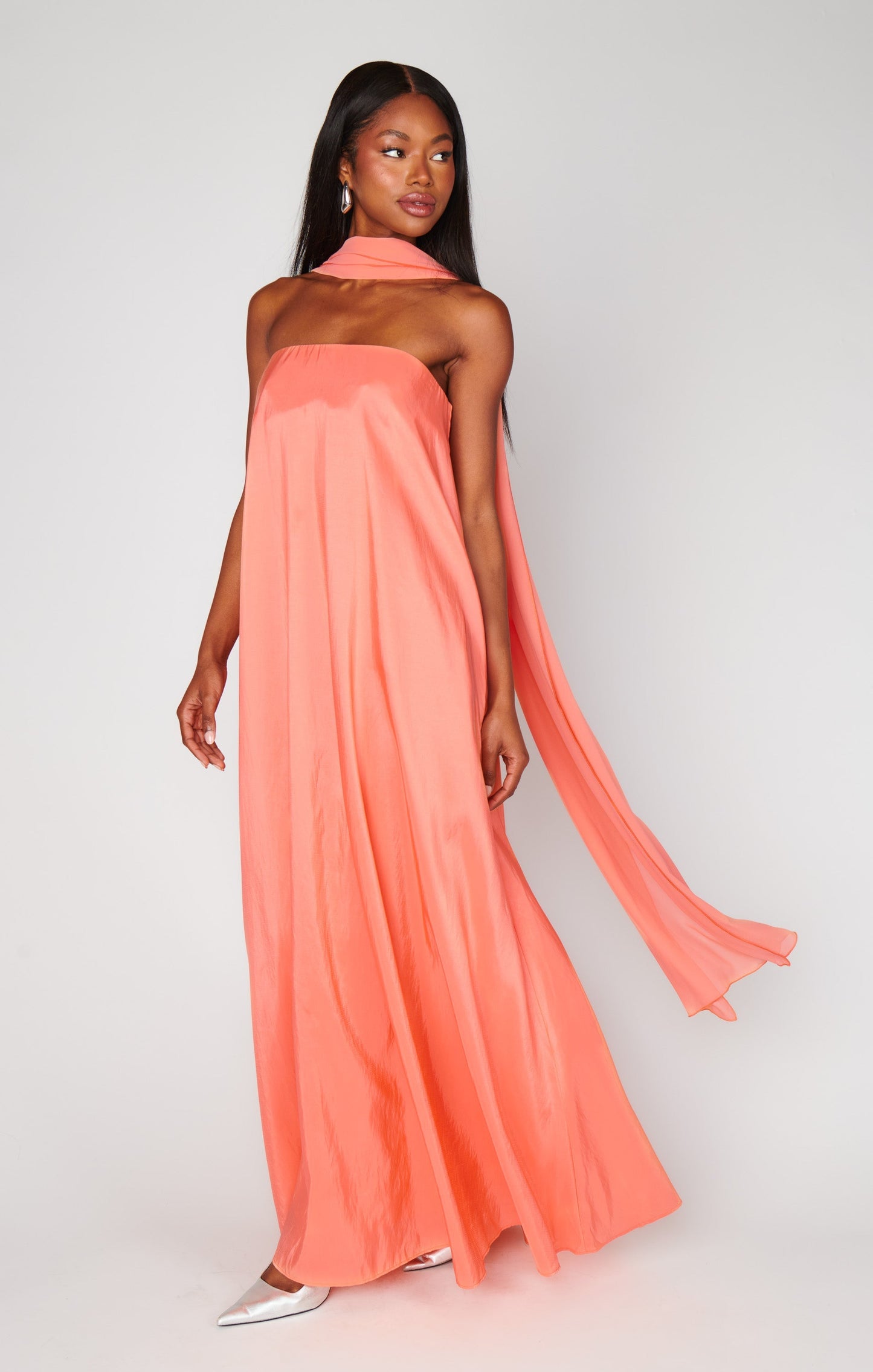 Margot Silk Charmeuse Wedding Guest Dress