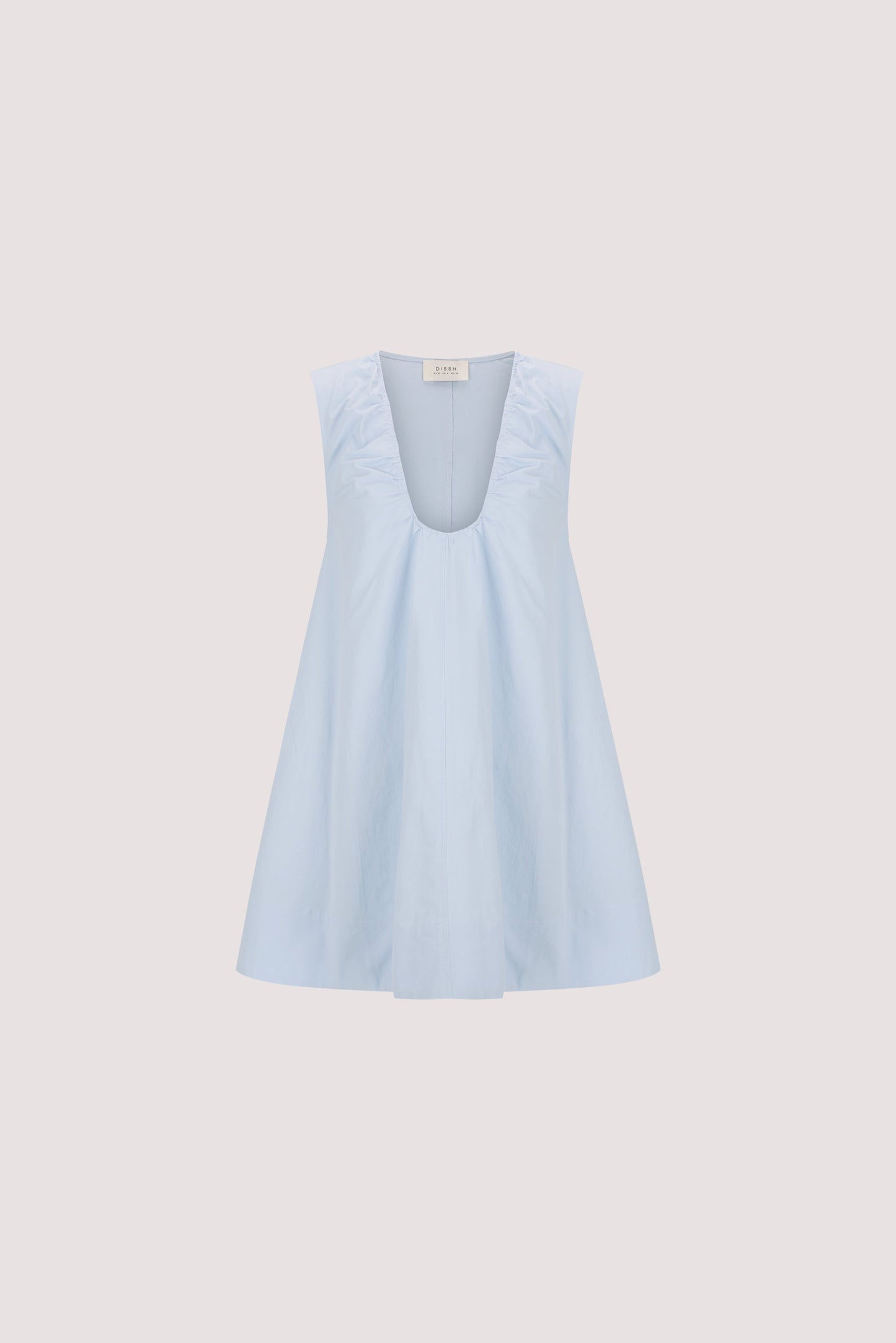 Gabby Cornflower Cotton Mini Dress