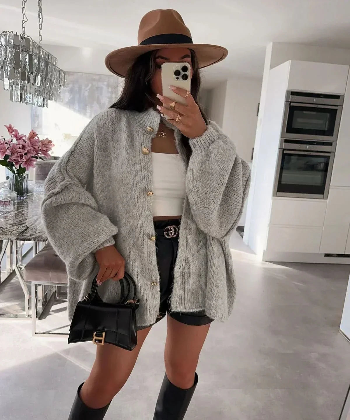 Lesli Oversized Cardigan