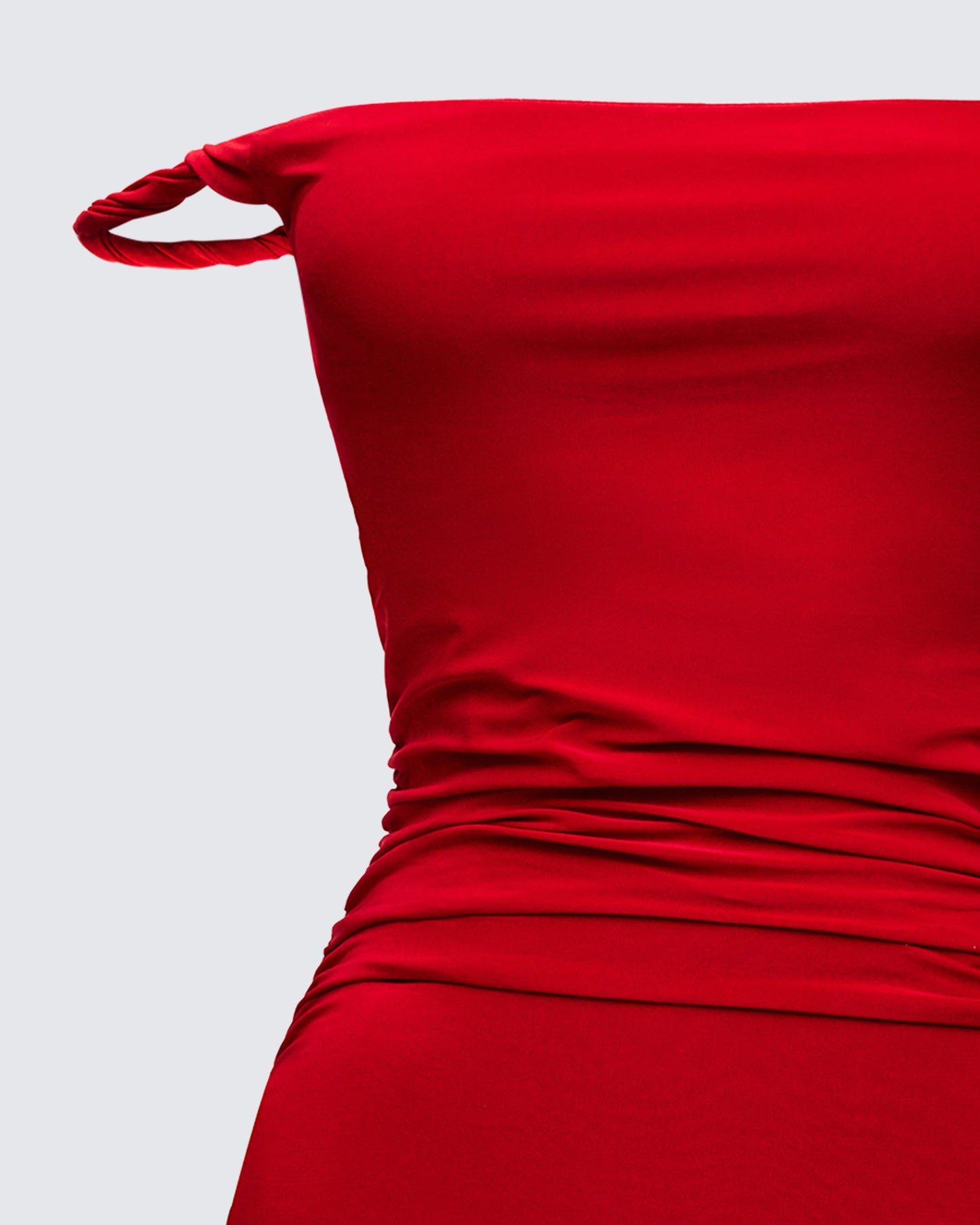 Valentina Off-Shoulder Ruched Mini Dress