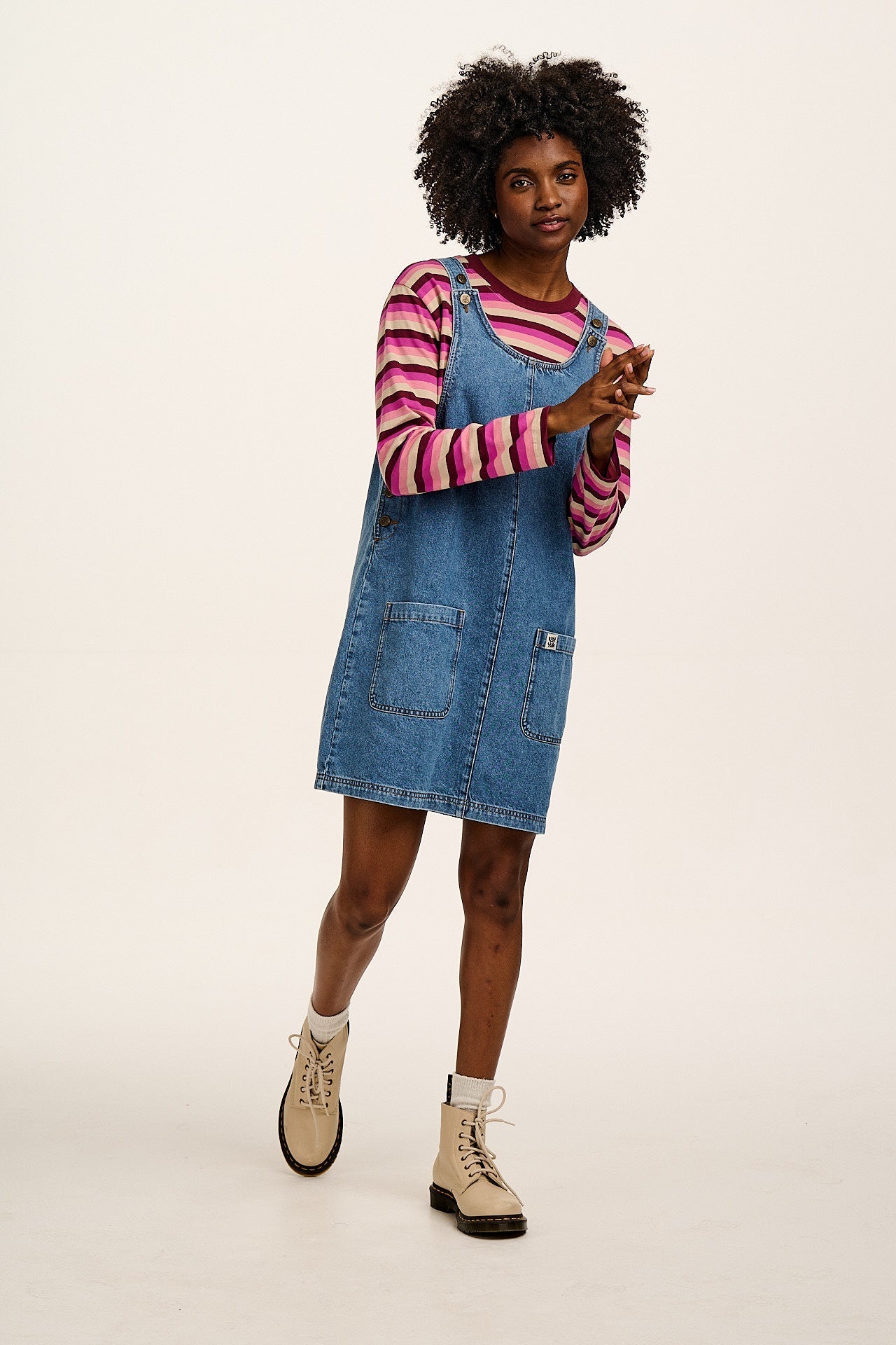 Layla Denim Mini Dress
