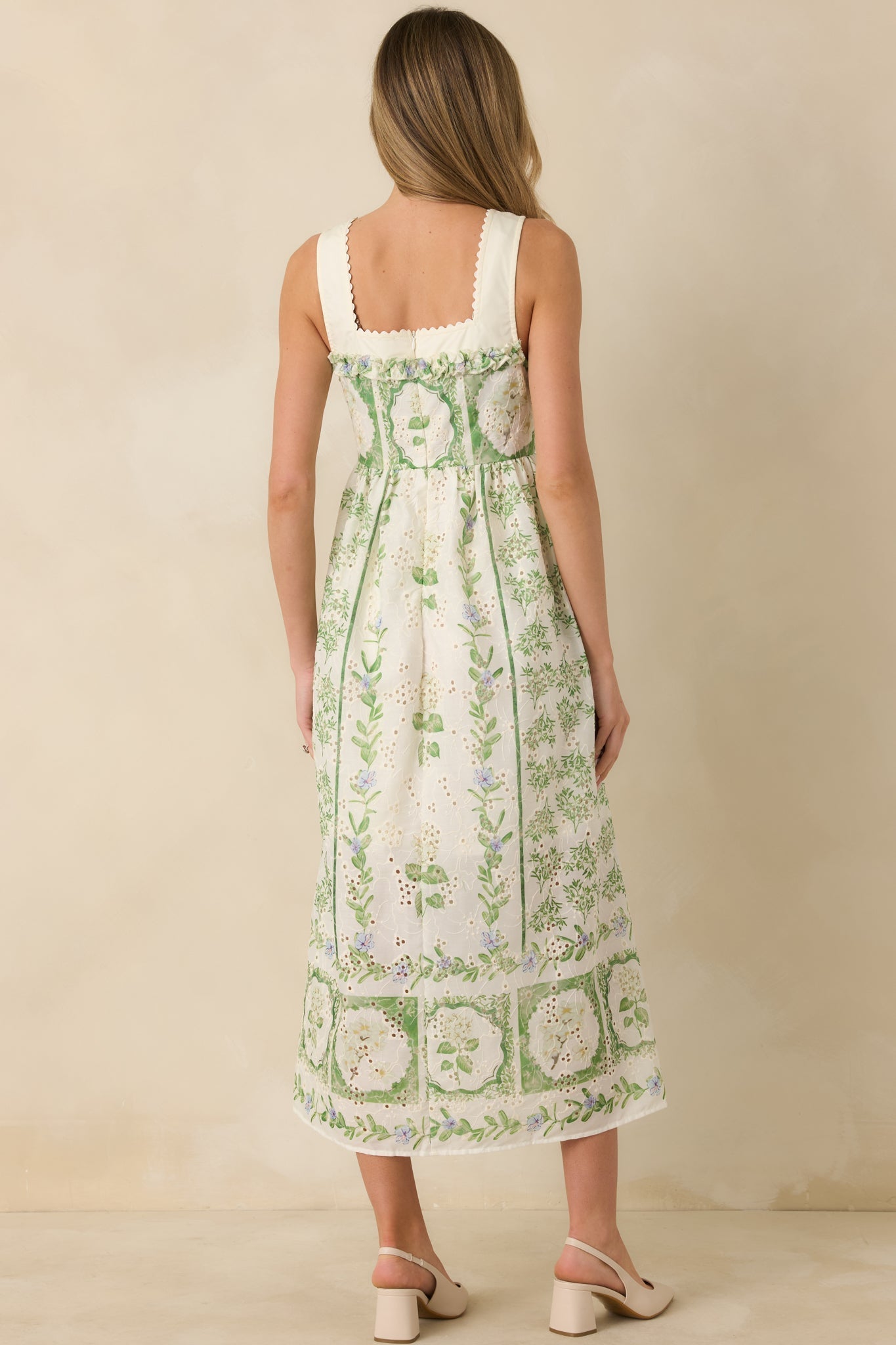 Evangeline Eyelet Maxi Dress