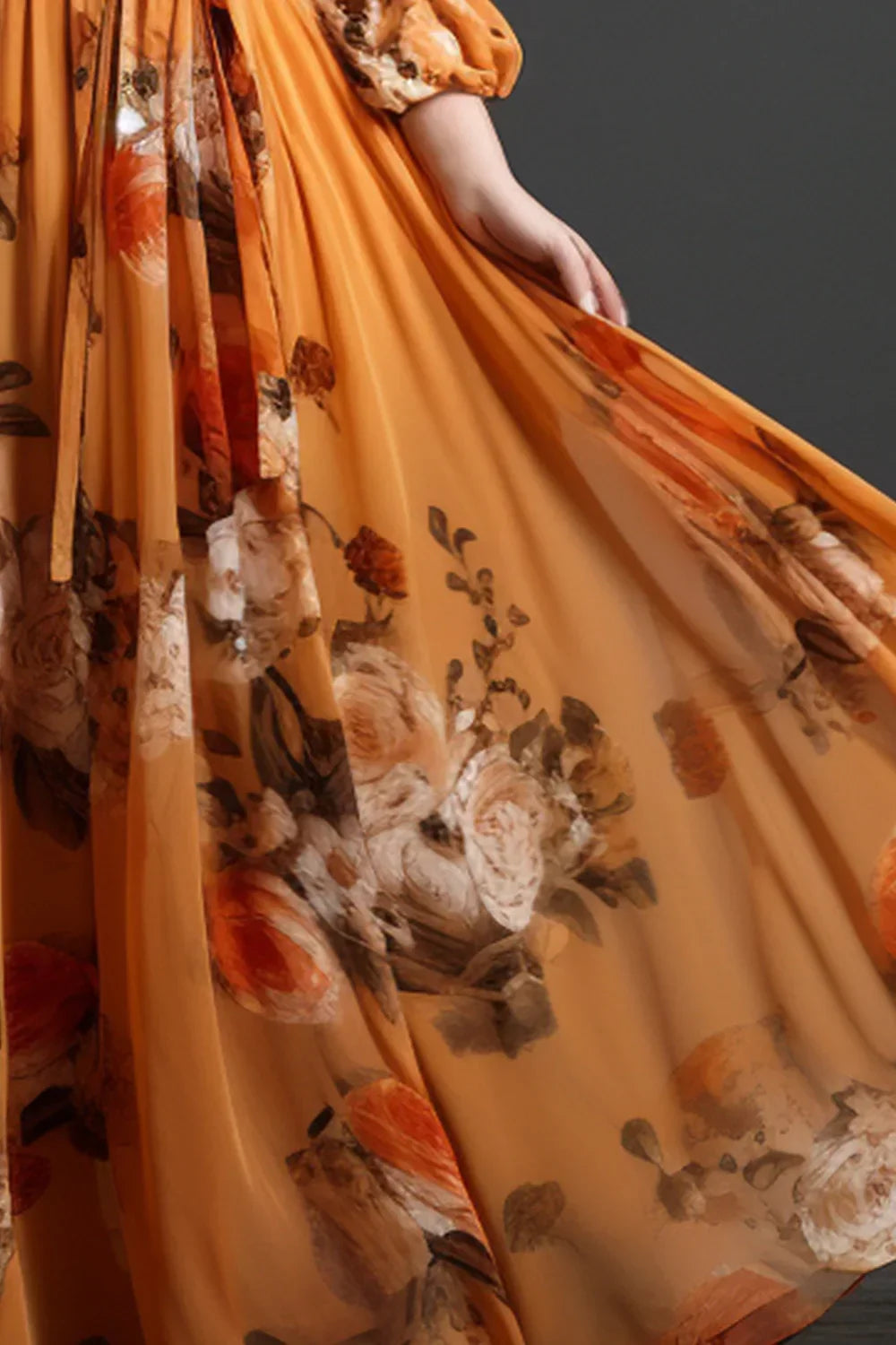 Ophelia Wrap Maxi Dress