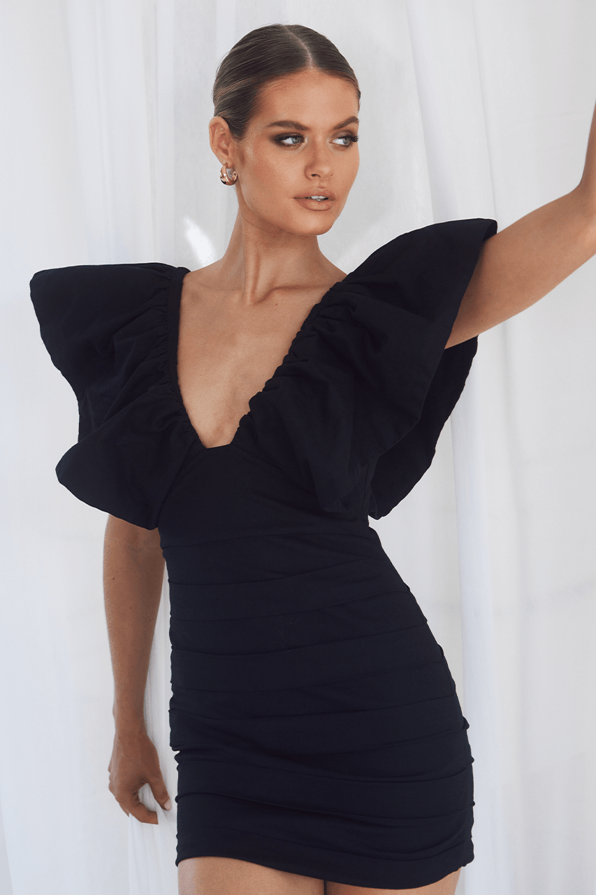 Genevieve Mini Dress in Blush