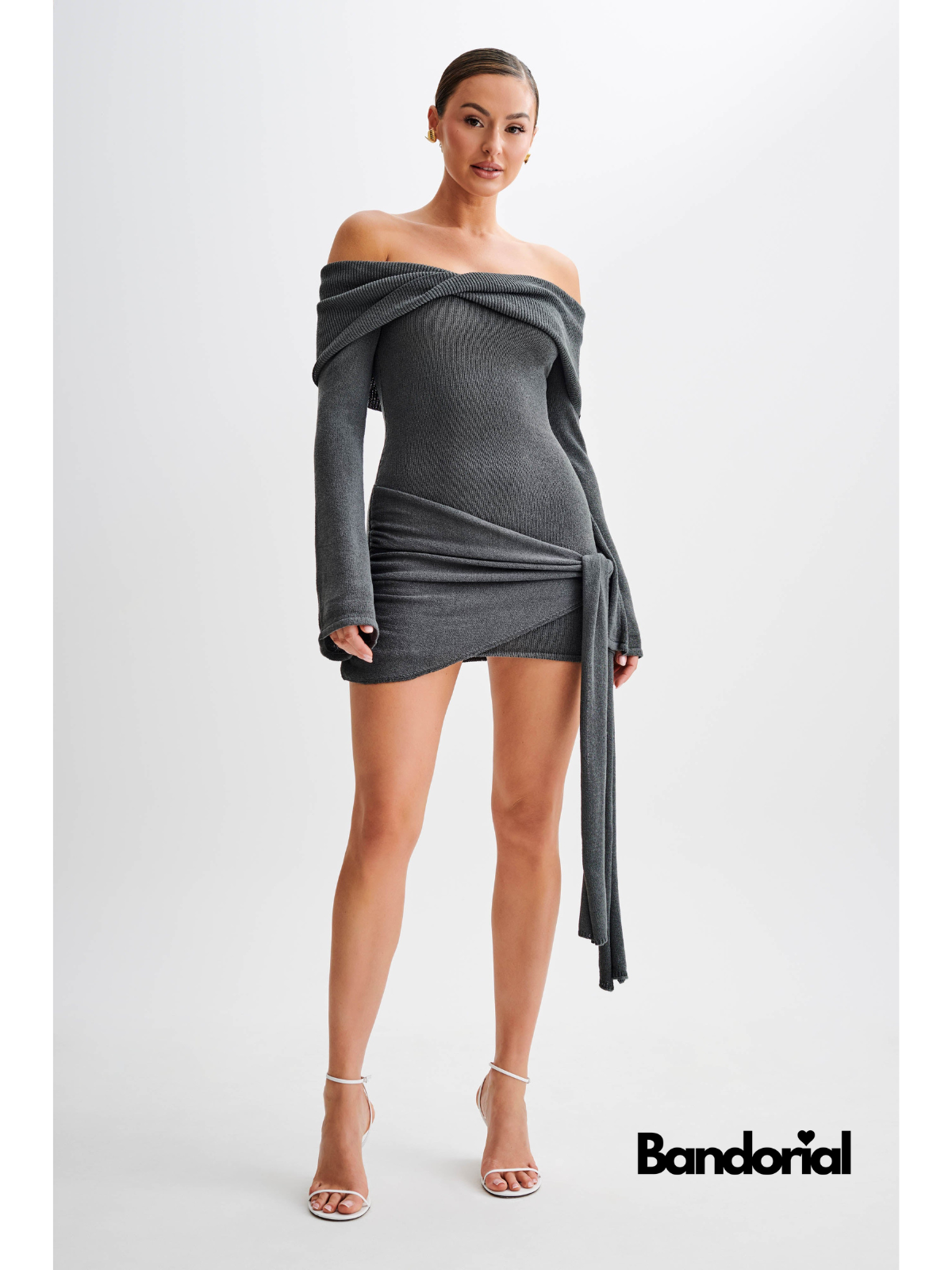 Brianna Off Shoulder Mini Dress
