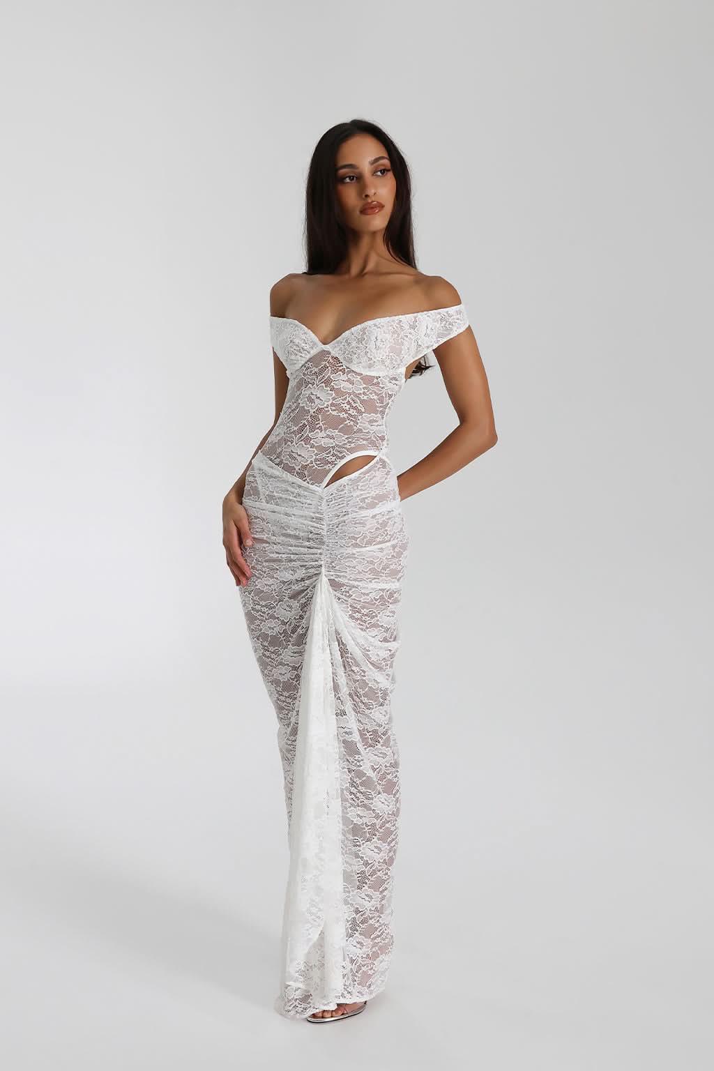 Lily Lace Maxi Dress
