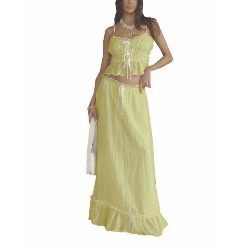 Lora Maxi Skirt Set