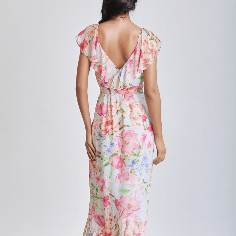 Tilda Crepe Maxi Dress