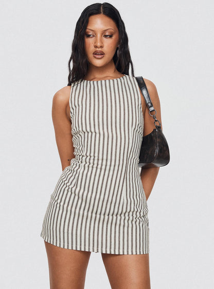 Yumiko Striped Romper