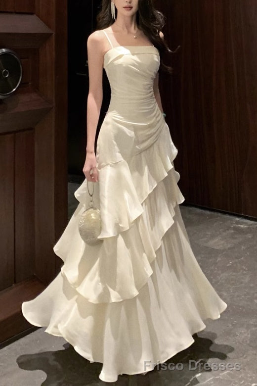 Ophelia Floral Embroidered A-Line Gown