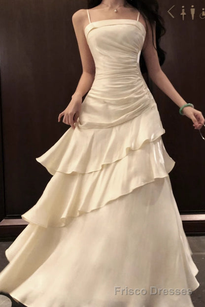 Ophelia Floral Embroidered A-Line Gown