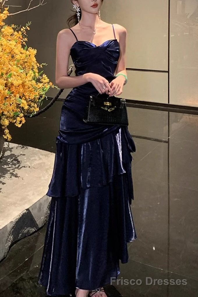 Isabelle Satin A-Line Formal Dress