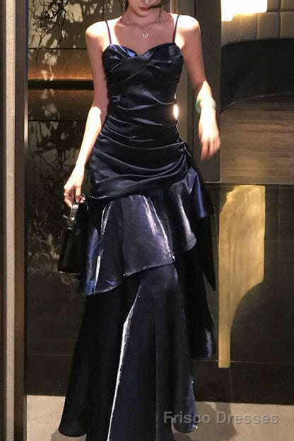 Isabelle Satin A-Line Formal Dress