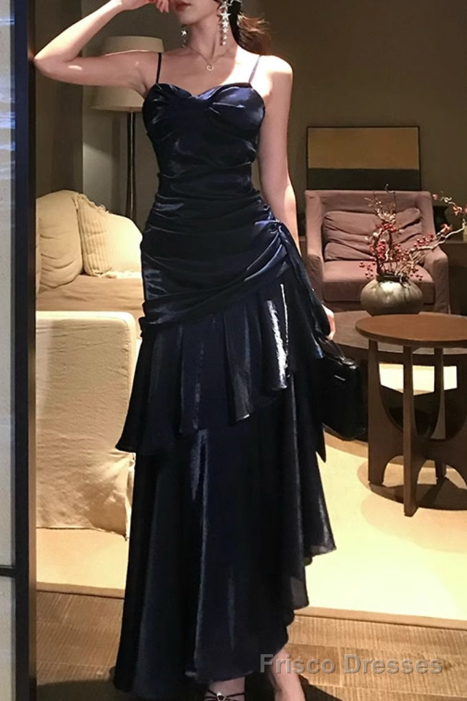Isabelle Satin A-Line Formal Dress