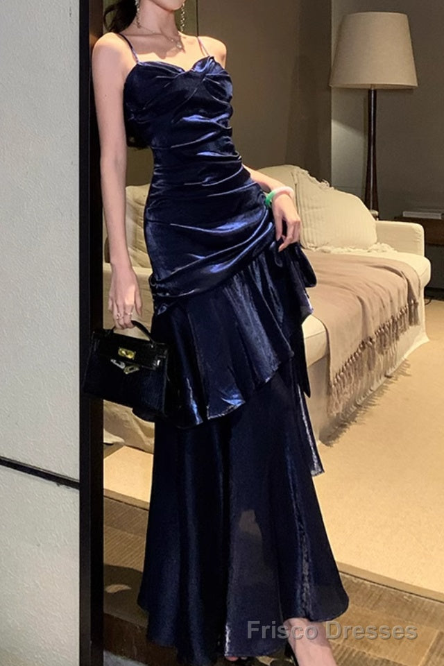 Isabelle Satin A-Line Formal Dress
