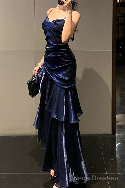 Isabelle Satin A-Line Formal Dress
