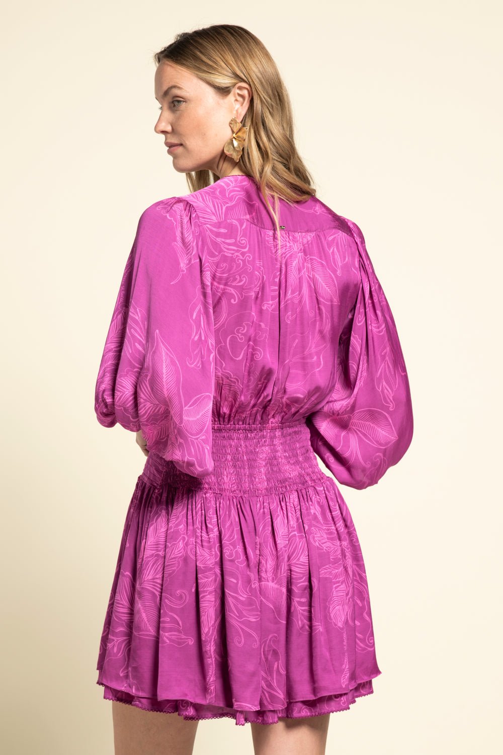 Colleen Jacquard Mini Dress