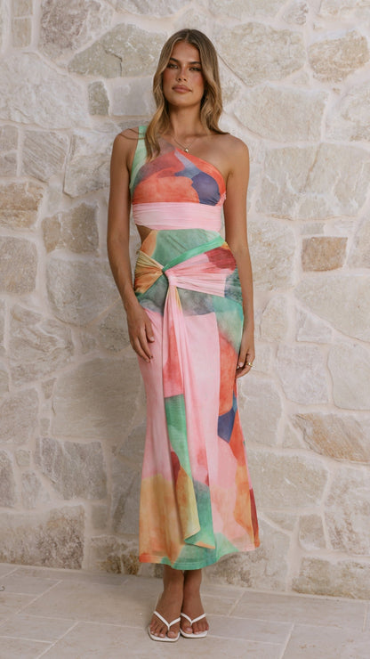 Kourt Maxi Dress in Periwinkle