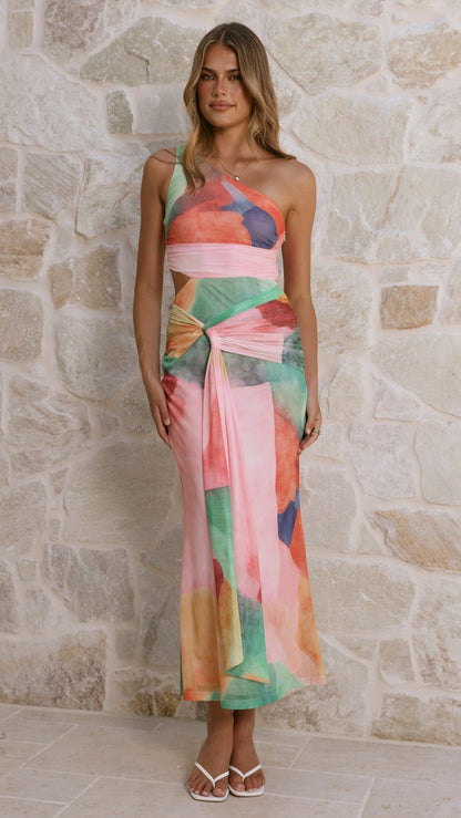 Kourt Maxi Dress in Periwinkle