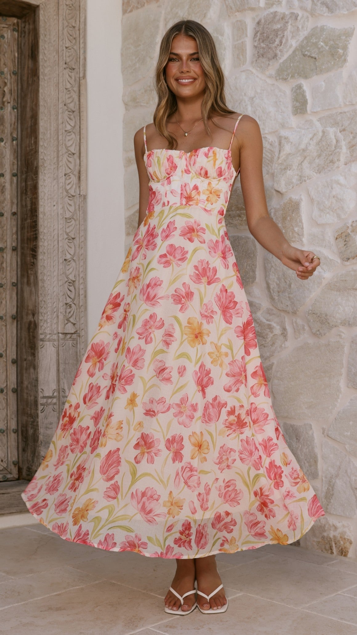 Rahima Floral Maxi Dress