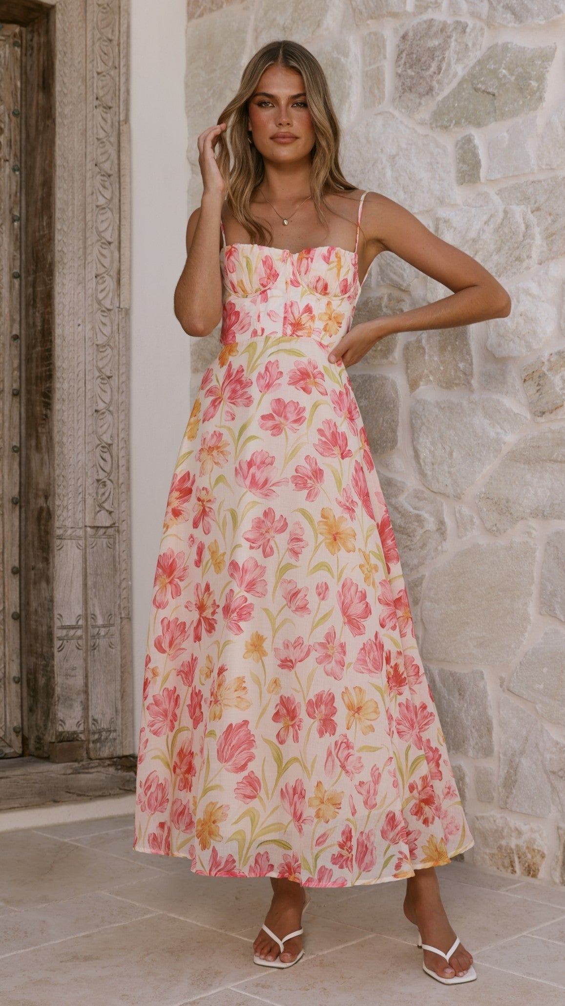 Rahima Floral Maxi Dress