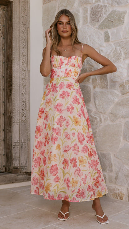 Rahima Floral Maxi Dress