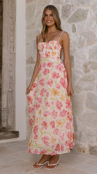 Rahima Floral Maxi Dress