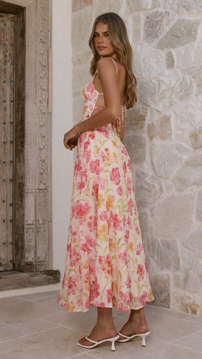 Rahima Floral Maxi Dress