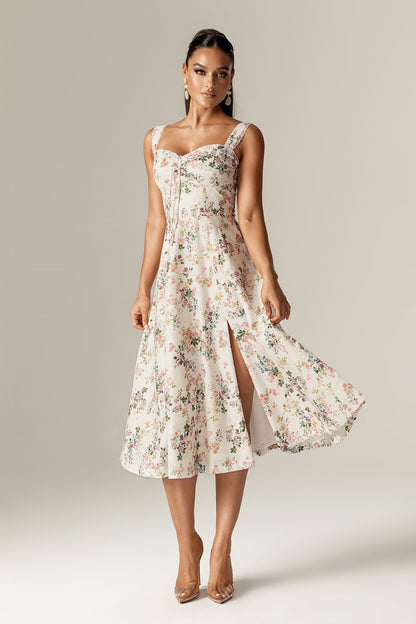 Kisha Floral Midi Dress