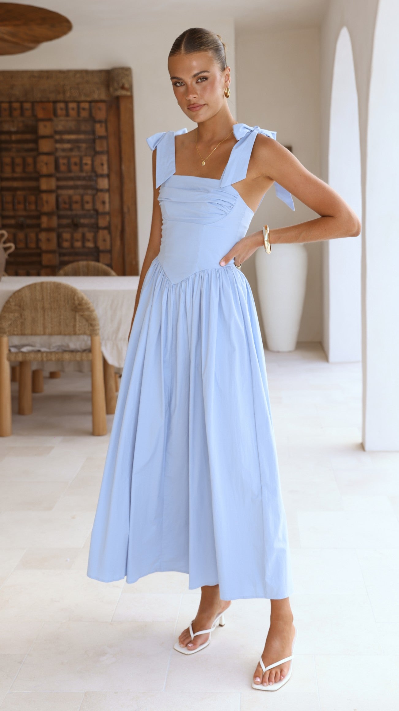 Haisley Pink Maxi Dress