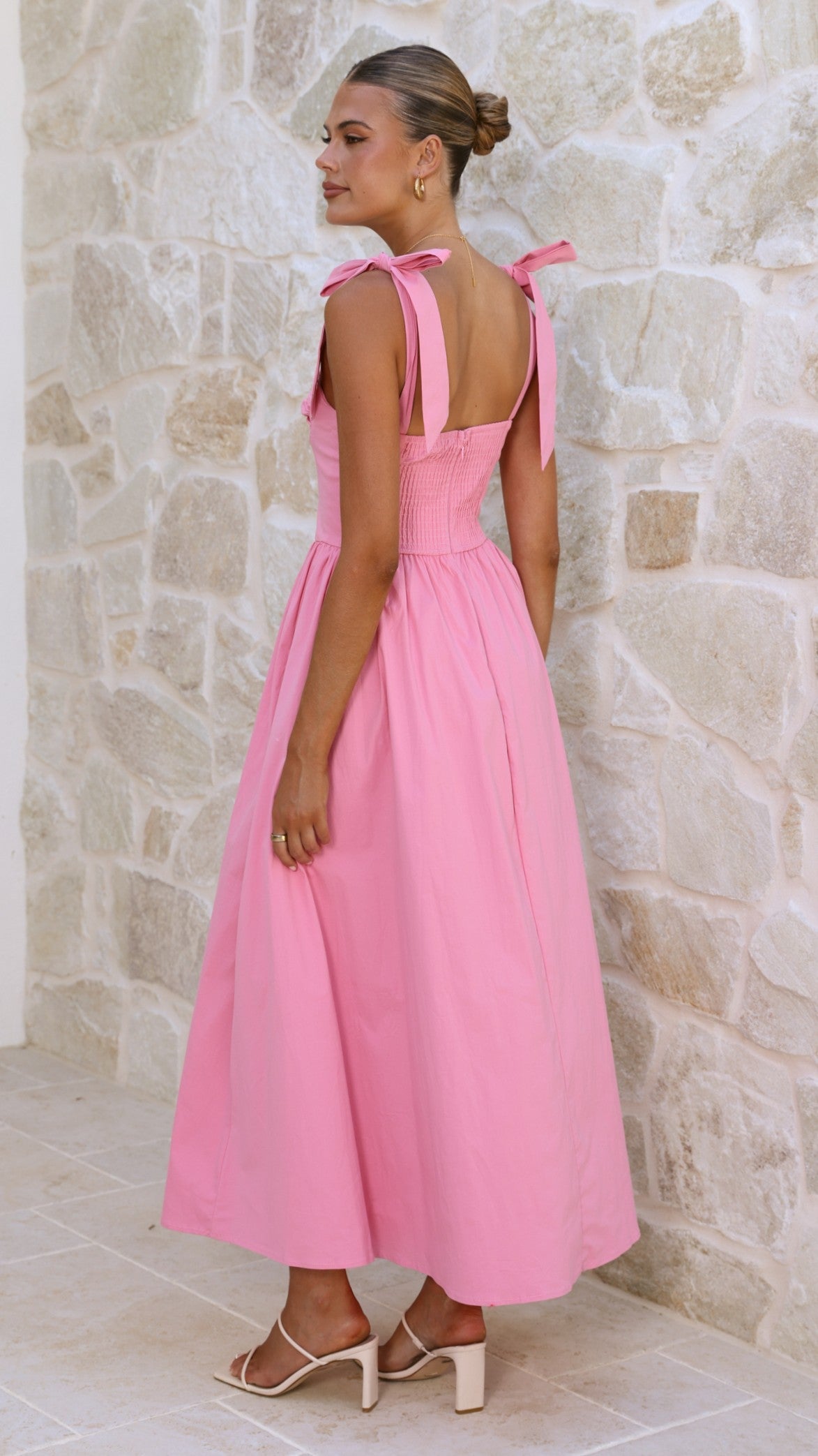 Haisley Pink Maxi Dress