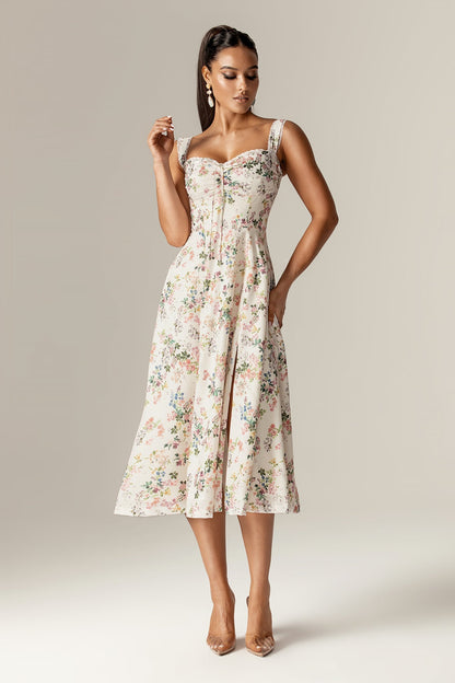 Kisha Floral Midi Dress