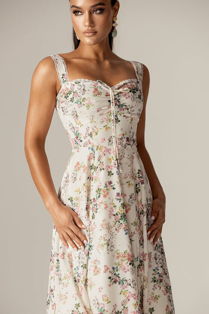 Kisha Floral Midi Dress
