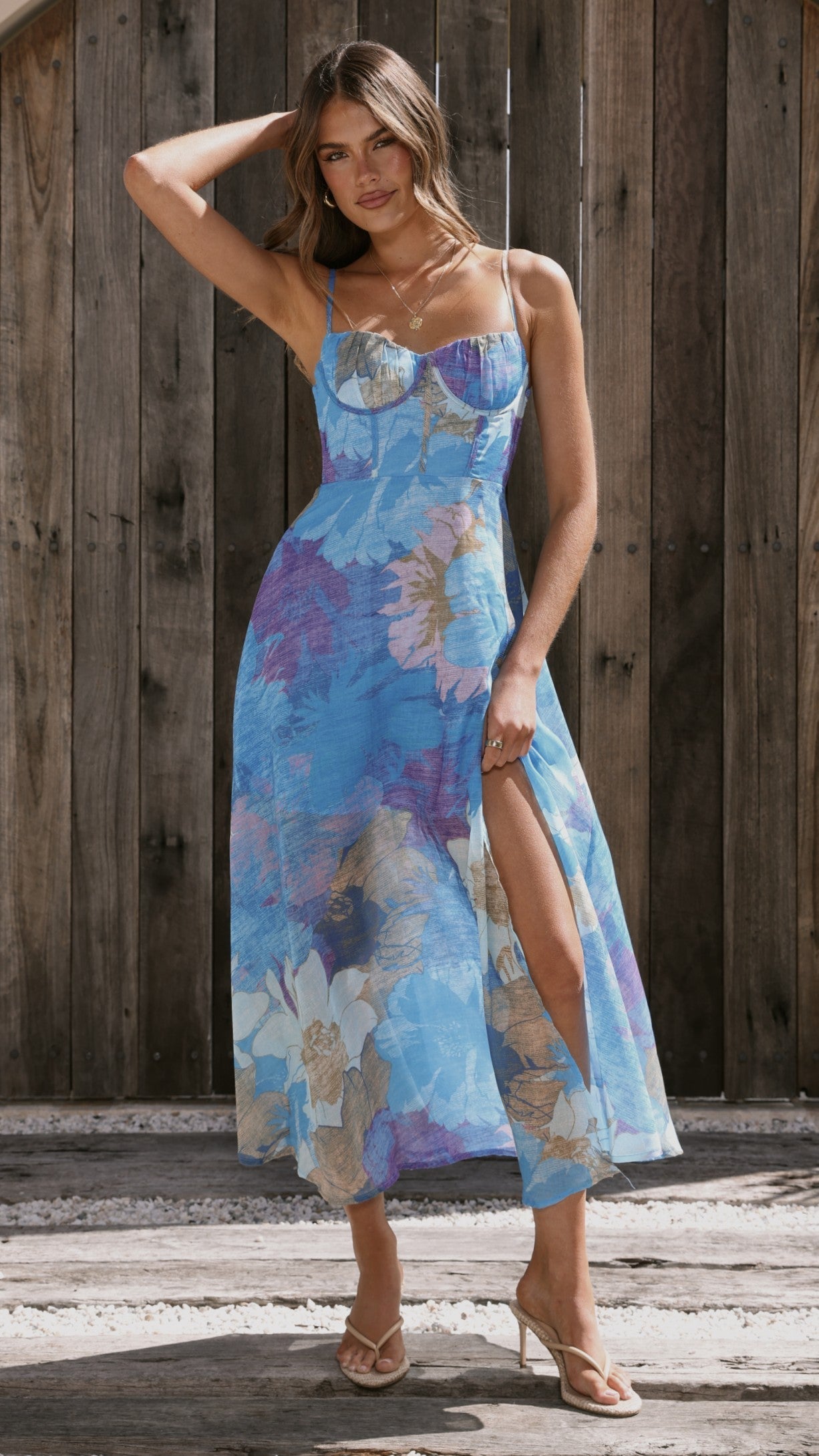 Rahima Floral Maxi Dress