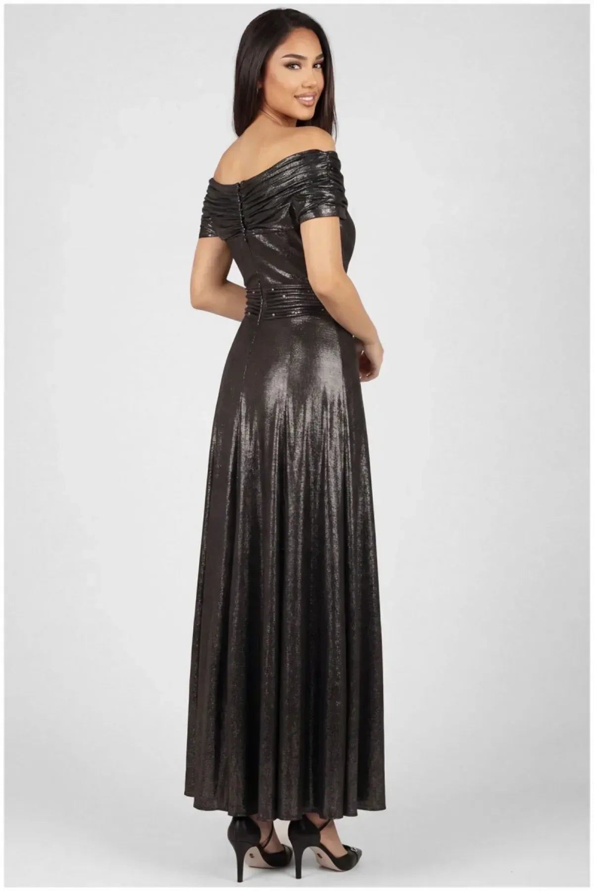 Margot Charcoal Cocktail Dress