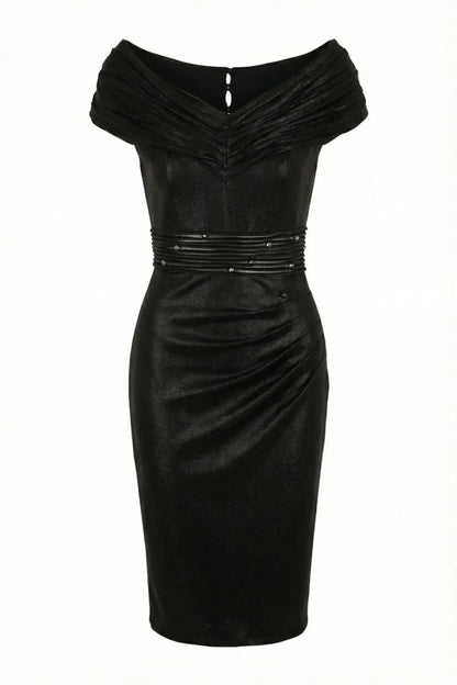 Margot Charcoal Cocktail Dress