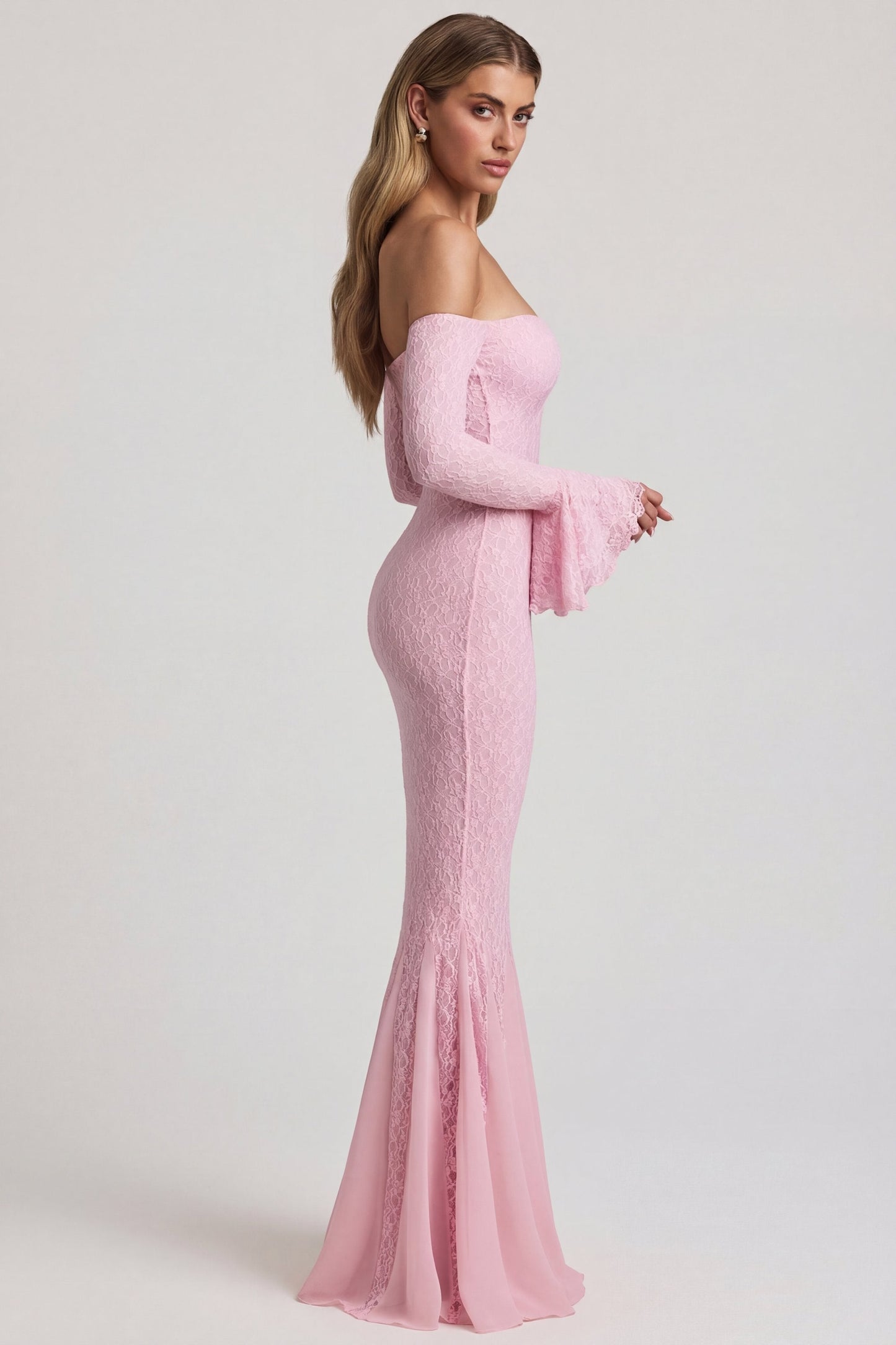 Birdie Off-Shoulder Ruffled Mini Dress