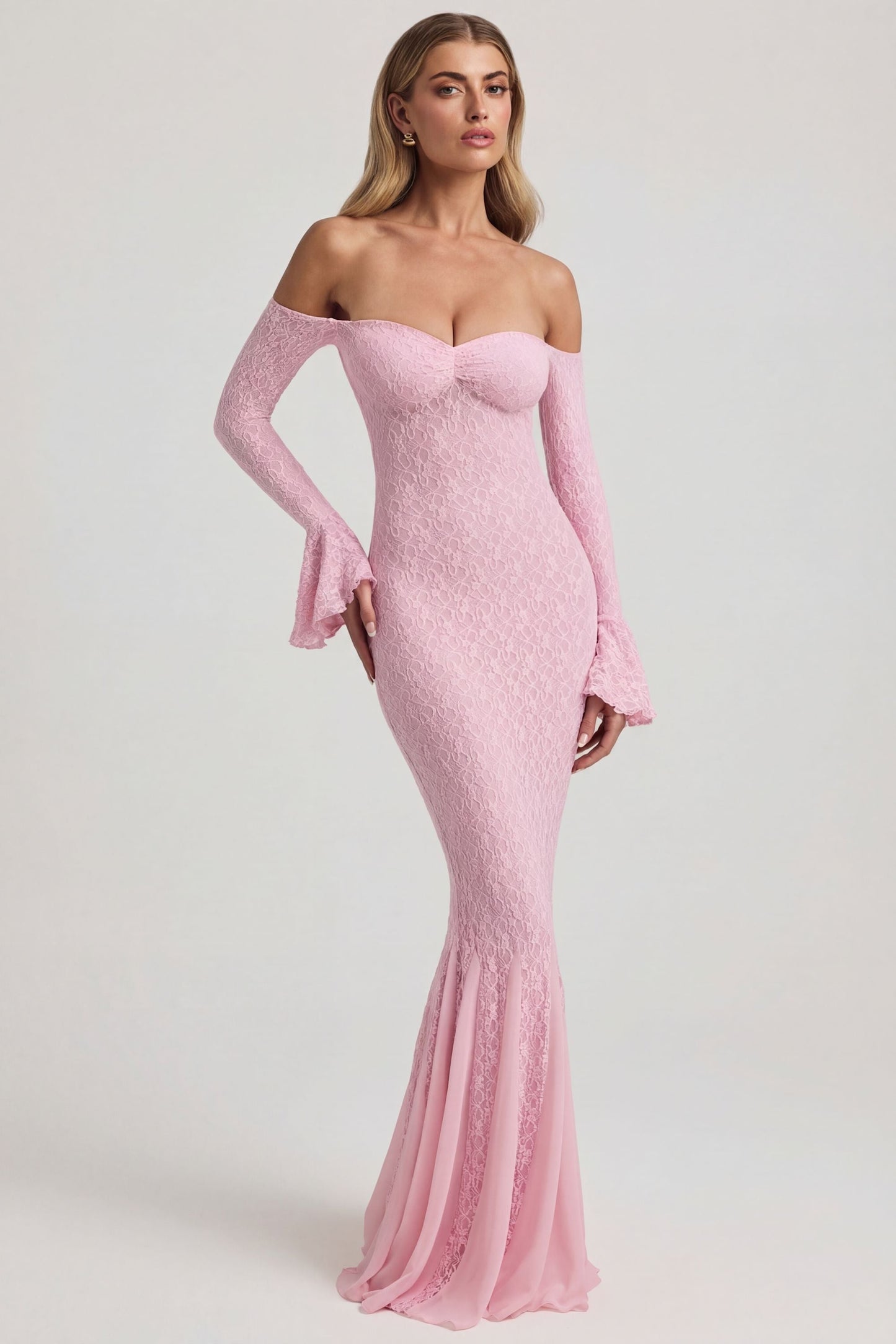 Birdie Off-Shoulder Ruffled Mini Dress