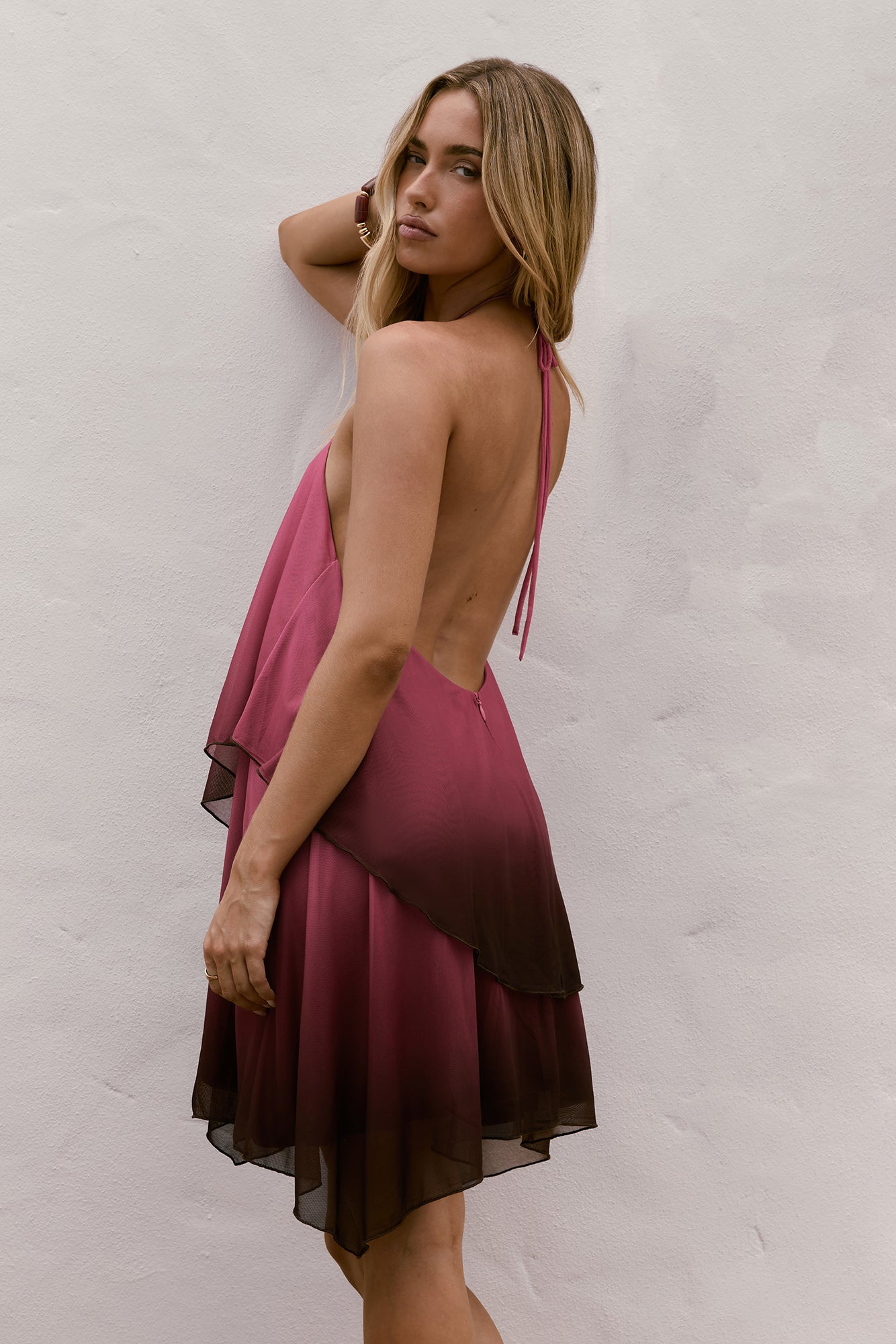 Ophelia Paradise Maxi Dress in Soft Yellow
