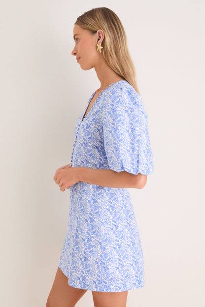 Marcy Ditsy Floral Mini Dress