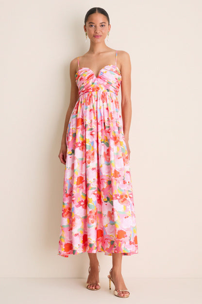 Harper Watercolor Maxi Dress
