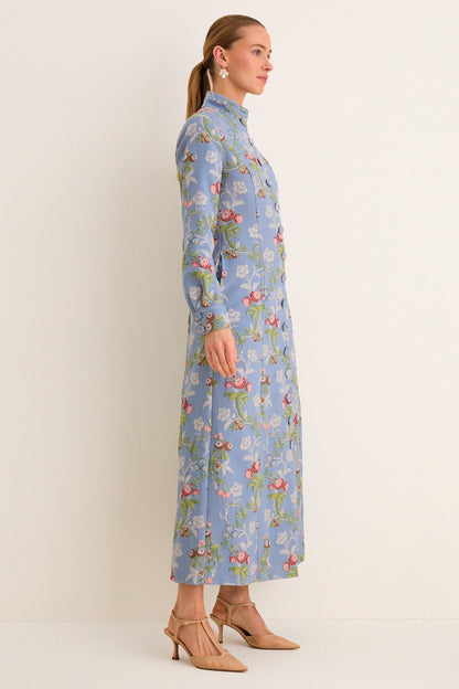 Beatrice Jacquard Coat Dress
